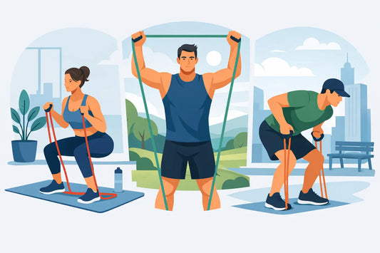 Full Body Band Routine for Strength Anywhere