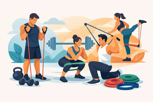 10 Best Muscle Building Exercises With Resistance Bands