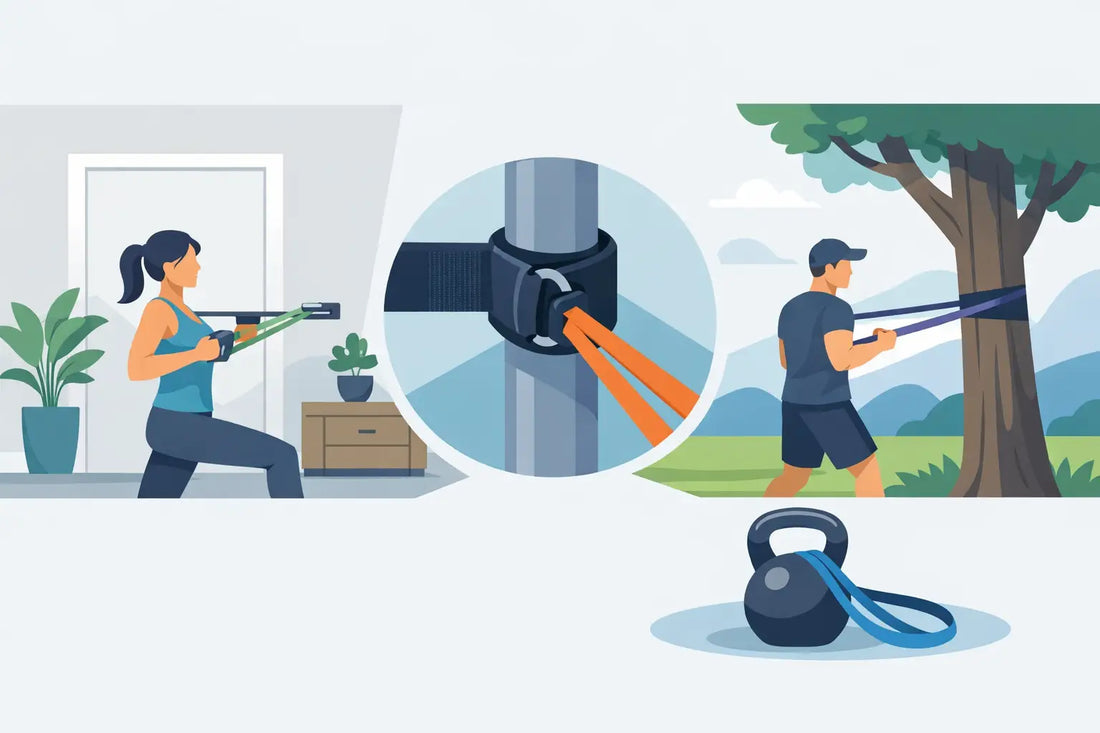 How to Anchor Resistance Bands Safely Anywhere