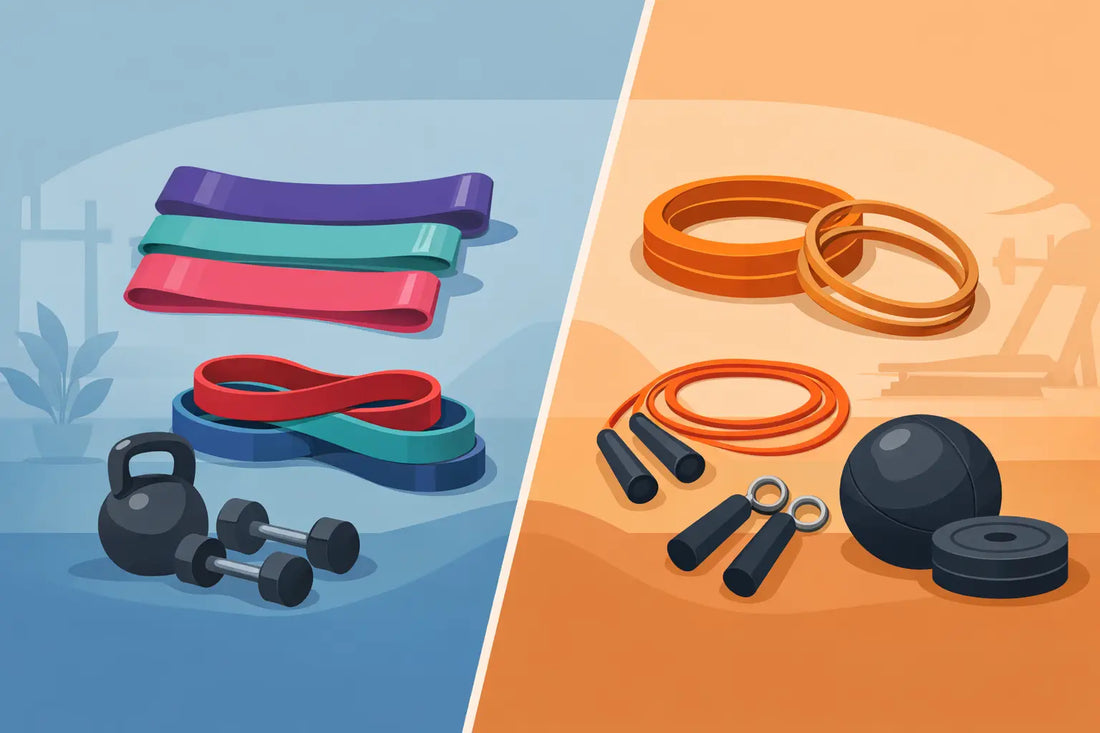 Latex Bands Versus Rubber Bands for Workouts
