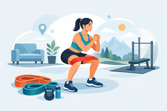 How to Train Legs Anywhere With Resistance Bands
