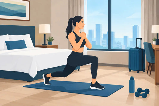 Hotel Room Workout Routine Example for Travelers