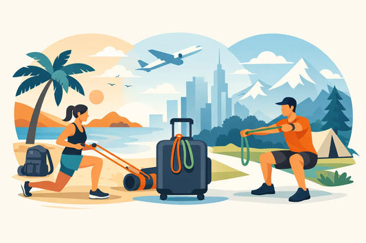 How to Do Travel Workouts With Bands Anywhere