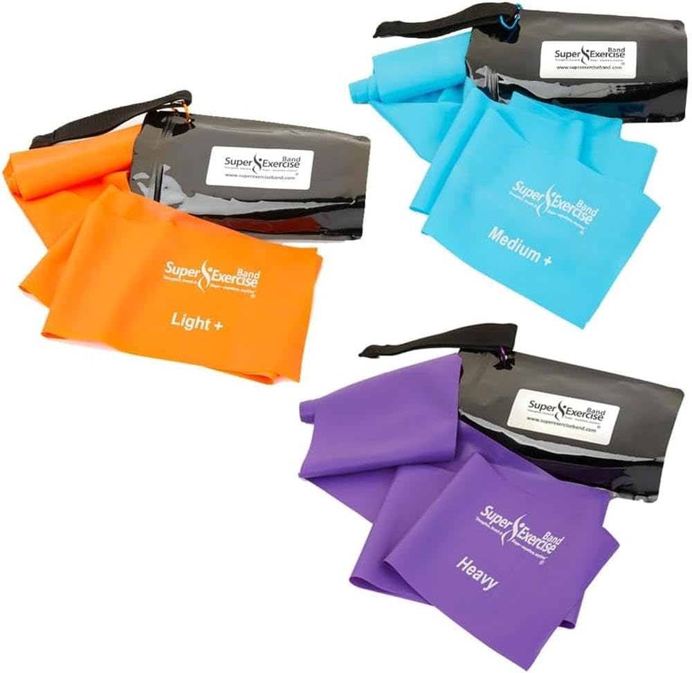 Resistance Bands for Working Out | 7Ft Long Resistance Bands |Super Exercise Bands with Carry Pouch and Door Anchor I Latex Free Workout Bands Including an Exclusive Workout App and E-Book
