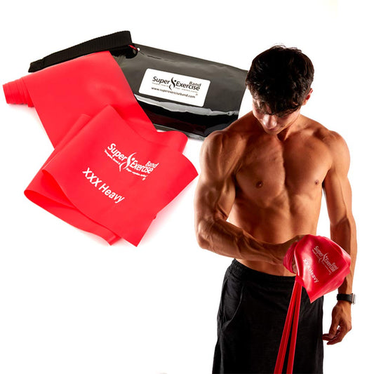 Resistance Bands for Working Out | 7Ft Long Resistance Bands |Super Exercise Bands with Carry Pouch and Door Anchor I Latex Free Workout Bands Including an Exclusive Workout App and E-Book