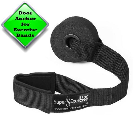 Heavy Duty Door Anchor – Resistance Band Accessory, Latex Free