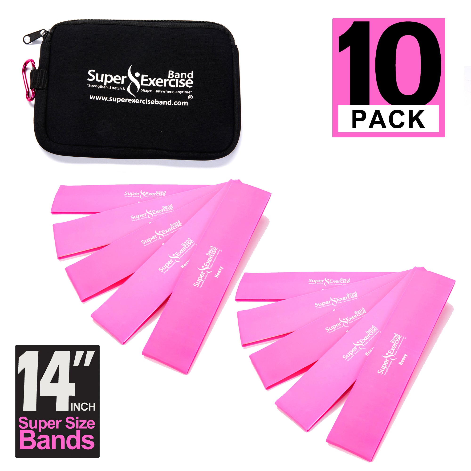 Buy Yellow Exercise Bands Online | Super Exercise Band USA