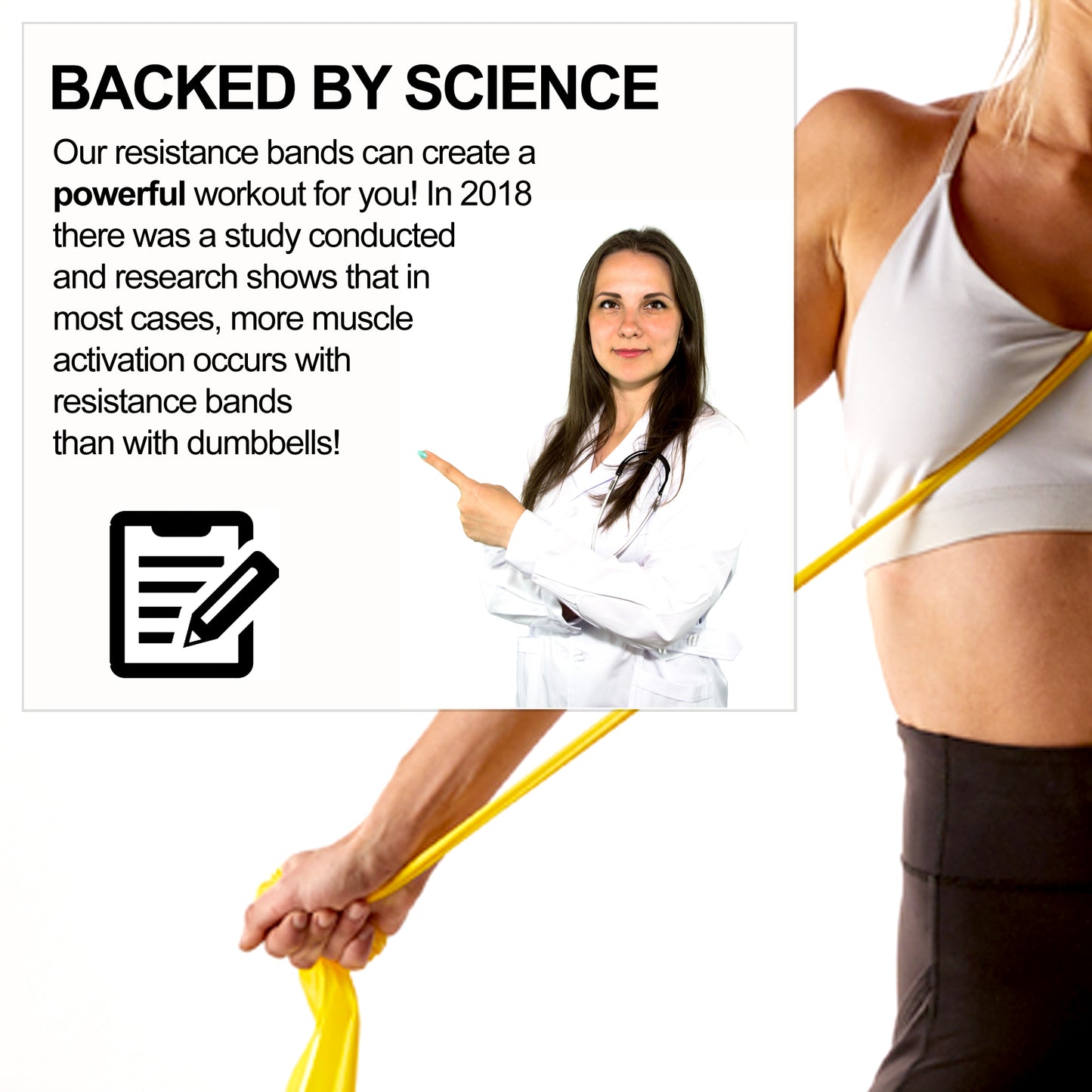 Yellow 24-Yard Resistance Band Bulk Roll. Beginner Level 1. Includes Dispenser Box. - Super Exercise Band